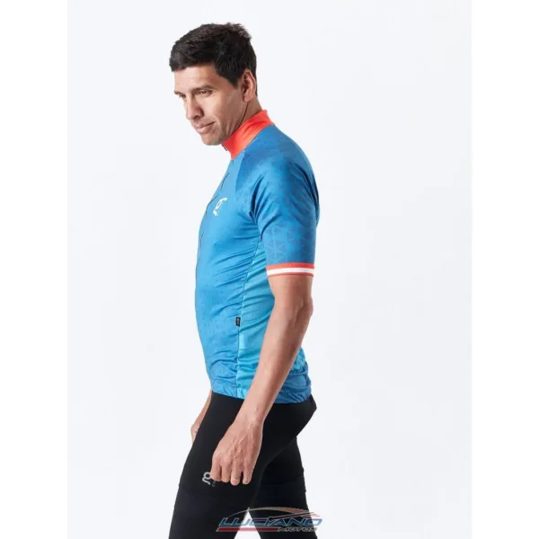 Jersey Trian Vert Rouge - Imagen 4