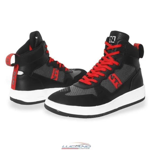 Sneaker NTO Commuter Hombre Negro / Rojo